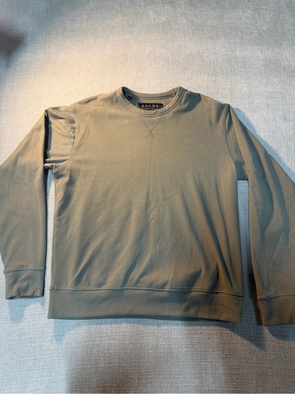 Jachs Men's Crewneck Sweatshirt in Olive Green